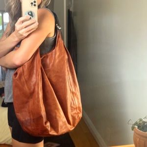 DKNY gorgeous oversized leather tote!